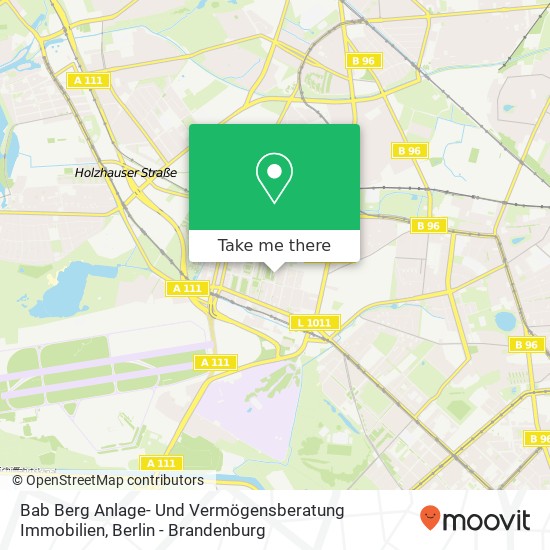 Карта Bab Berg Anlage- Und Vermögensberatung Immobilien