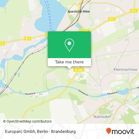 Europarc Gmbh map