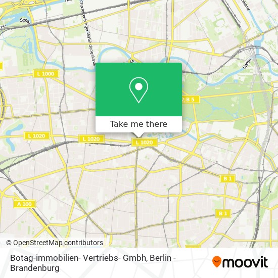 Botag-immobilien- Vertriebs- Gmbh map