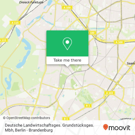 Deutsche Landwirtschaftsges. Grundstücksges. Mbh map