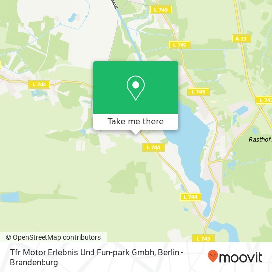 Tfr Motor Erlebnis Und Fun-park Gmbh map