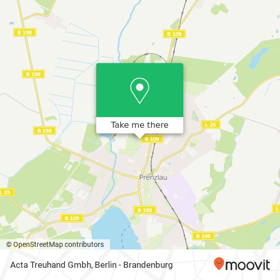 Acta Treuhand Gmbh map