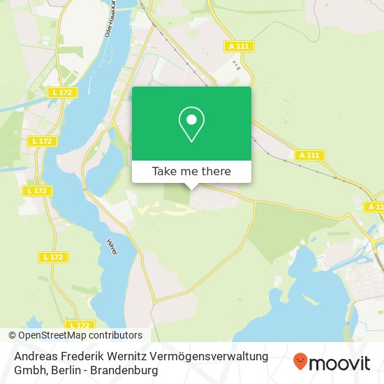 Andreas Frederik Wernitz Vermögensverwaltung Gmbh map
