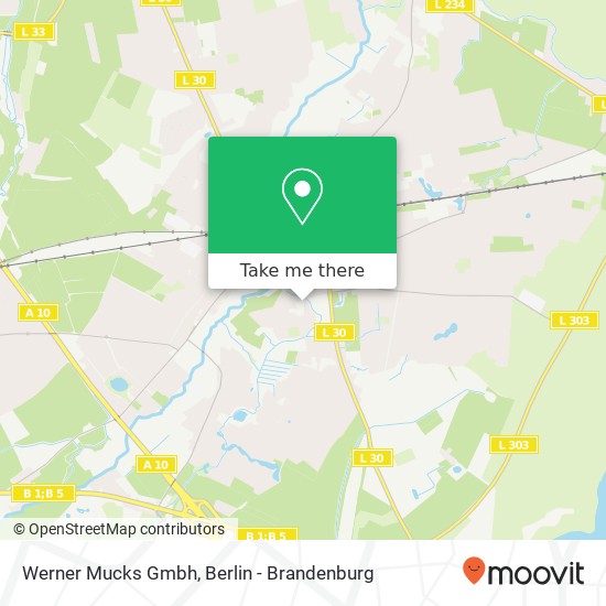 Werner Mucks Gmbh map