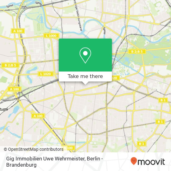 Карта Gig Immobilien Uwe Wehrmeister