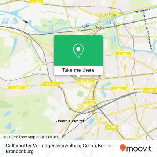 Gelbspötter Vermögensverwaltung Gmbh map