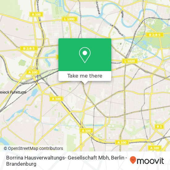 Borrina Hausverwaltungs- Gesellschaft Mbh map