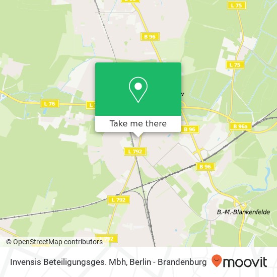 Invensis Beteiligungsges. Mbh map