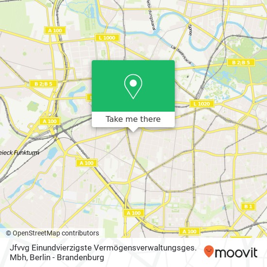 Jfvvg Einundvierzigste Vermögensverwaltungsges. Mbh map