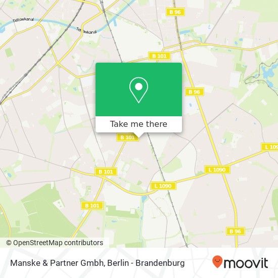 Manske & Partner Gmbh map