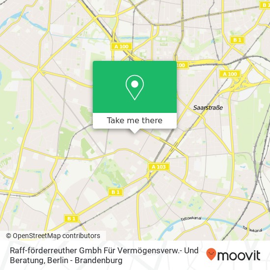 Raff-förderreuther Gmbh Für Vermögensverw.- Und Beratung map