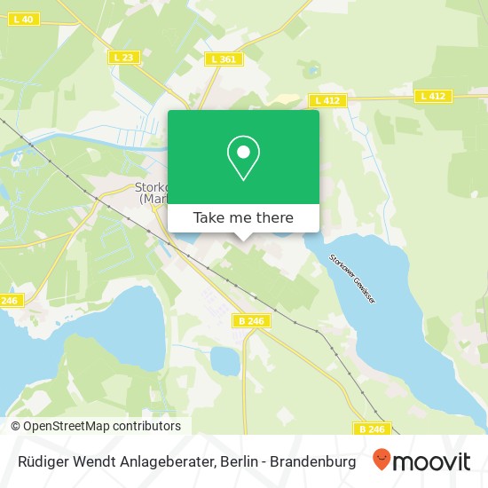 Rüdiger Wendt Anlageberater map