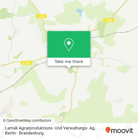 Lamak Agrarproduktions- Und Verwaltungs- Ag map