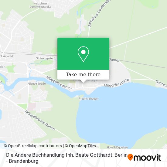 Die Andere Buchhandlung Inh. Beate Gotthardt map