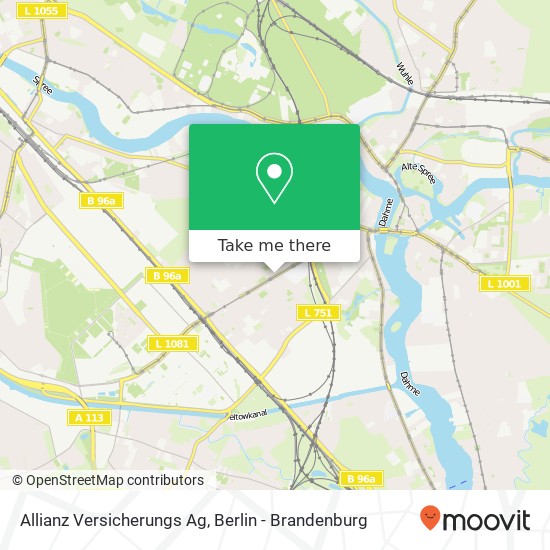 Allianz Versicherungs Ag map