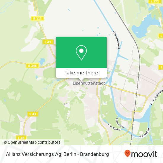 Allianz Versicherungs Ag map