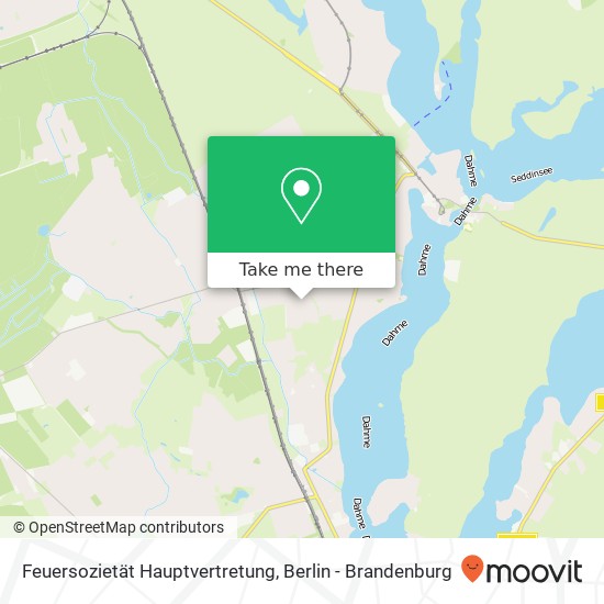 Feuersozietät Hauptvertretung map