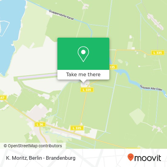 K. Moritz map