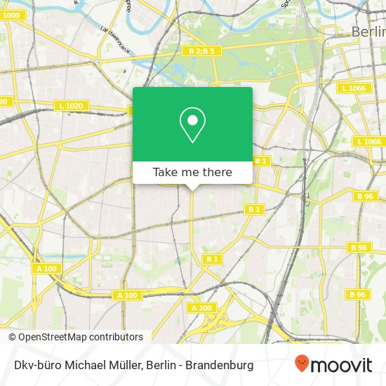 Dkv-büro Michael Müller map