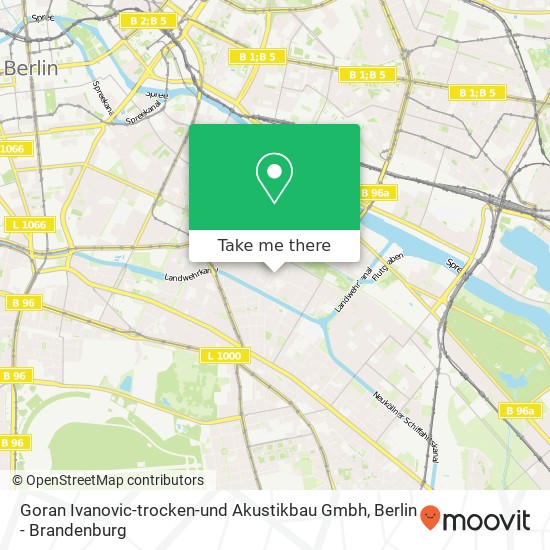Карта Goran Ivanovic-trocken-und Akustikbau Gmbh