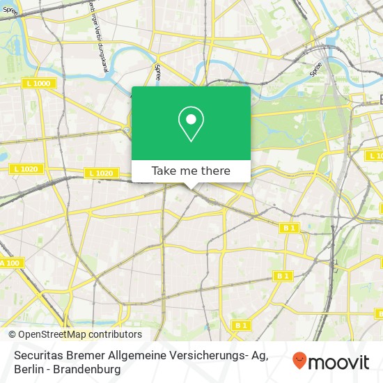 Карта Securitas Bremer Allgemeine Versicherungs- Ag