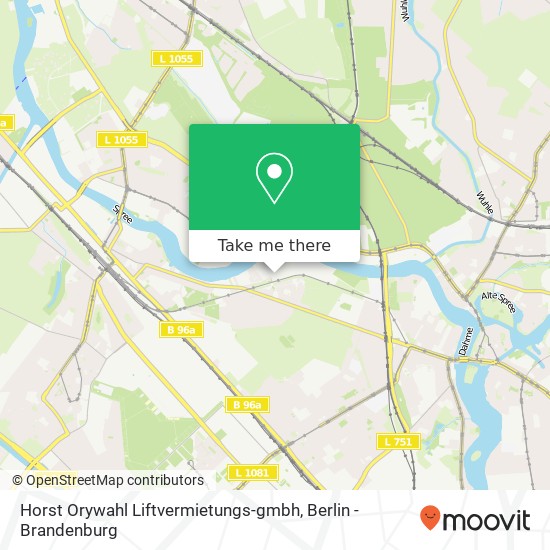 Horst Orywahl Liftvermietungs-gmbh map
