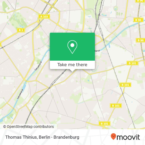 Thomas Thinius map