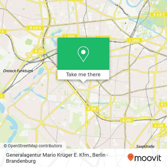 Generalagentur Mario Krüger E. Kfm. map