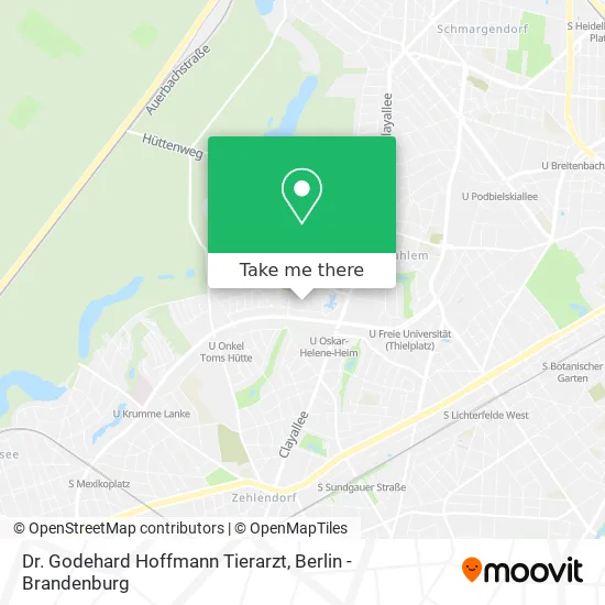 Dr. Godehard Hoffmann Tierarzt map