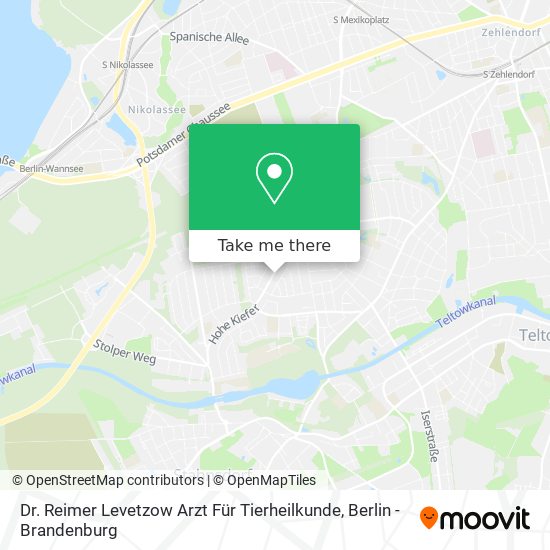 Dr. Reimer Levetzow Arzt Für Tierheilkunde map