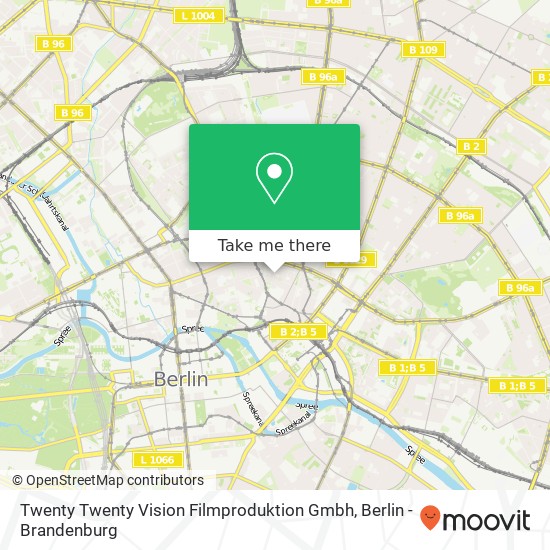 Twenty Twenty Vision Filmproduktion Gmbh map