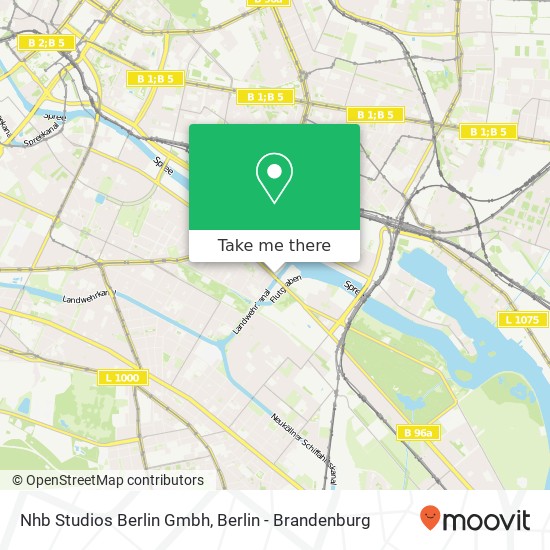 Nhb Studios Berlin Gmbh map
