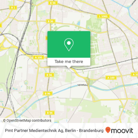 Pmt Partner Medientechnik Ag map