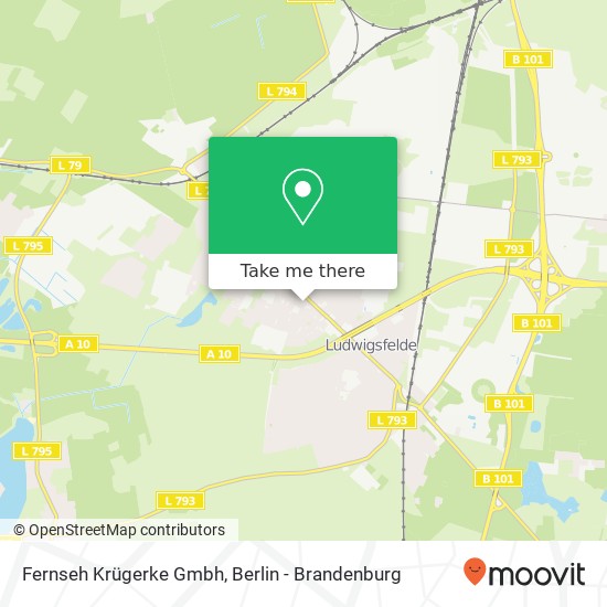 Fernseh Krügerke Gmbh map