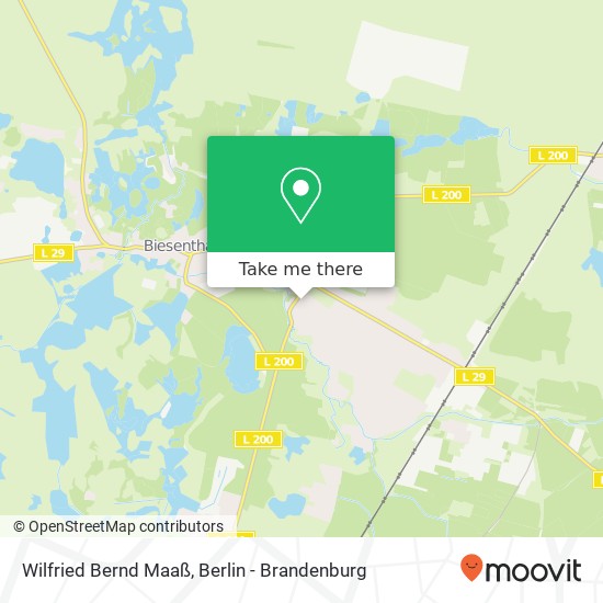 Wilfried Bernd Maaß map