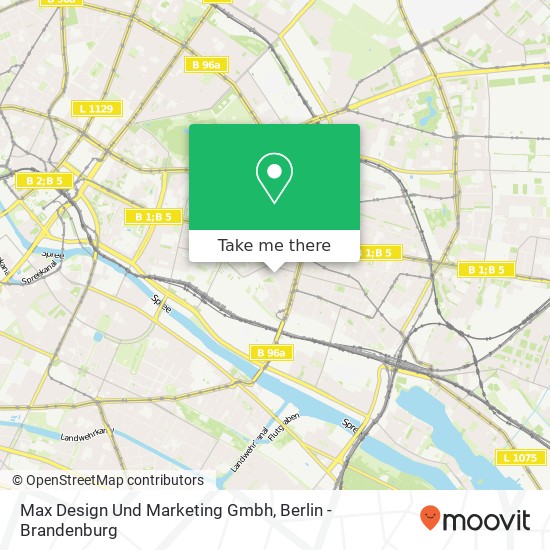 Max Design Und Marketing Gmbh map