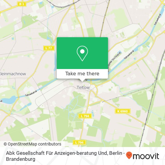 Abk Gesellschaft Für Anzeigen-beratung Und map