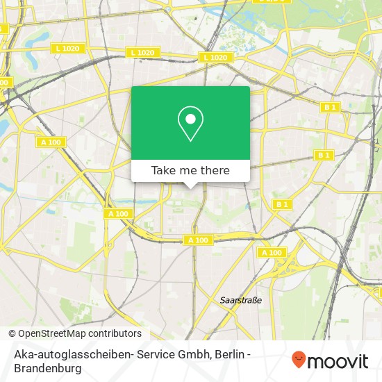 Aka-autoglasscheiben- Service Gmbh map