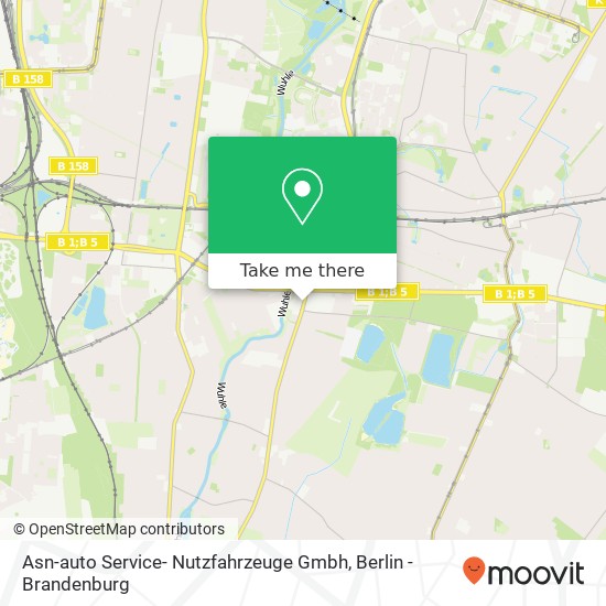 Карта Asn-auto Service- Nutzfahrzeuge Gmbh