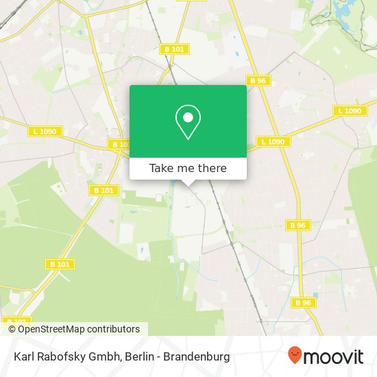 Karl Rabofsky Gmbh map