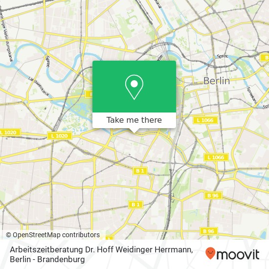 Arbeitszeitberatung Dr. Hoff Weidinger Herrmann map