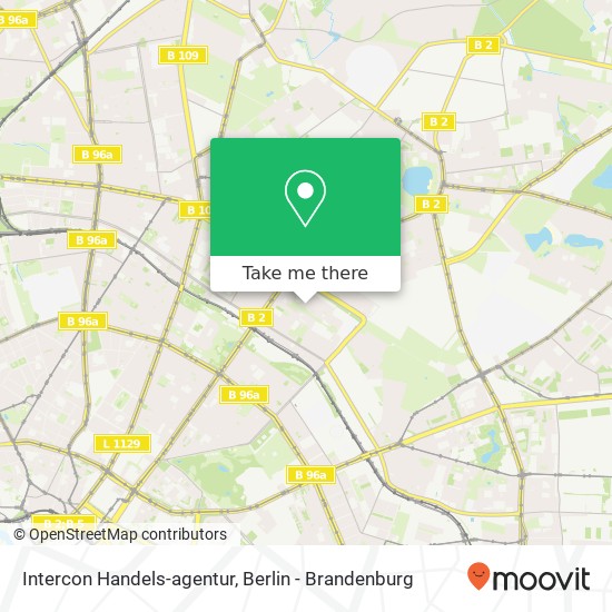 Intercon Handels-agentur map
