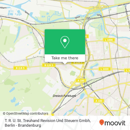 T. R. U. St. Treuhand Revision Und Steuern Gmbh map