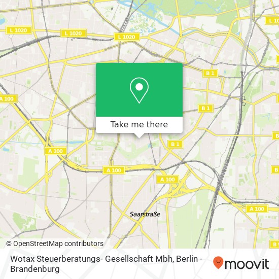 Wotax Steuerberatungs- Gesellschaft Mbh map