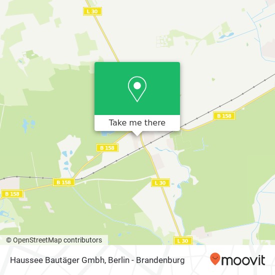 Haussee Bautäger Gmbh map