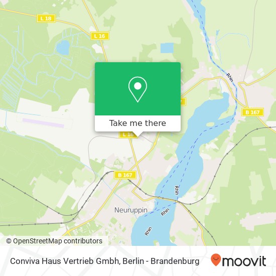 Карта Conviva Haus Vertrieb Gmbh