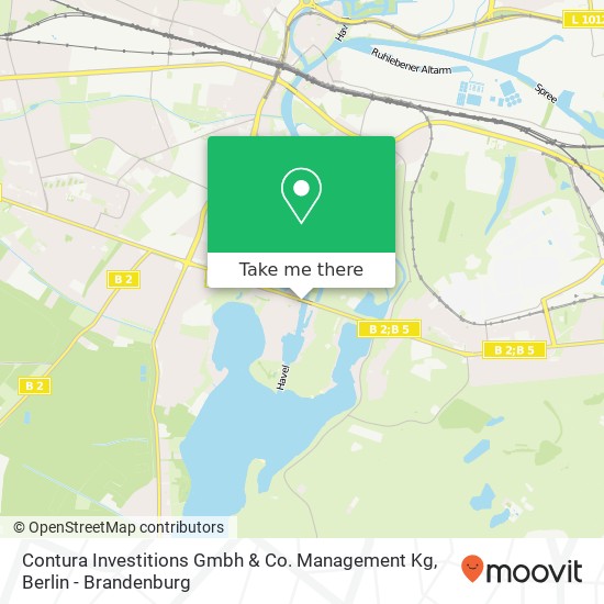 Contura Investitions Gmbh & Co. Management Kg map