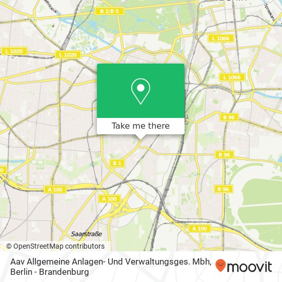 Aav Allgemeine Anlagen- Und Verwaltungsges. Mbh map