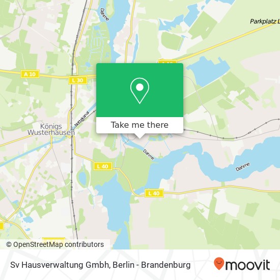 Sv Hausverwaltung Gmbh map