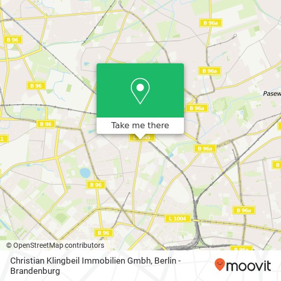 Christian Klingbeil Immobilien Gmbh map